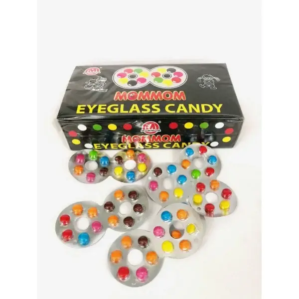 Childhood Mommom Eyeglass Chocolate Candy, 40pcs, 320g