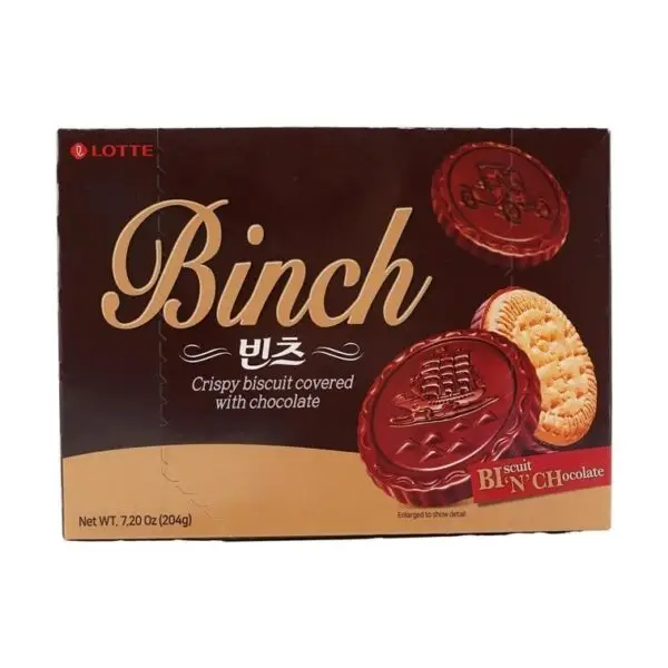 Binch Dark Chocolate Biscuits, 204g