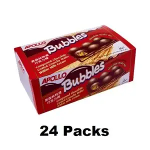 Apollo Bubbles Chocolate Wafer, 24 × 32g
