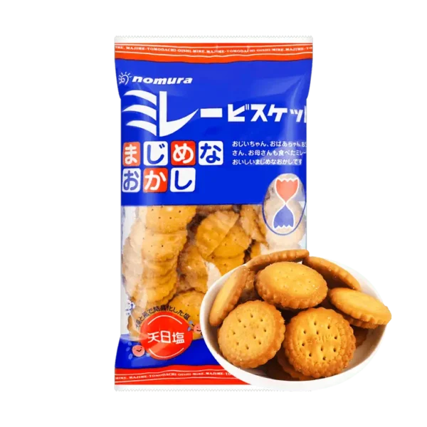 Majime Millet Biscuits – Mild Sweet & Salty, 130g