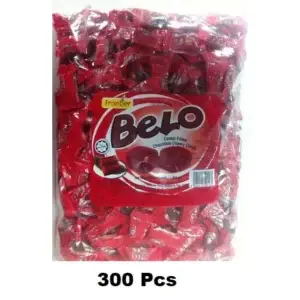 Belo Centre Filled Chocolate Chewy Candy, 300pcs