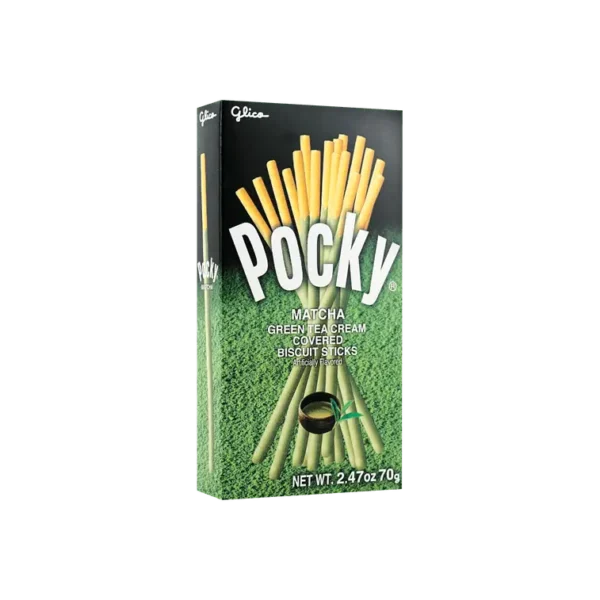 Pocky Matcha Green Tea Cookie Sticks, 70g