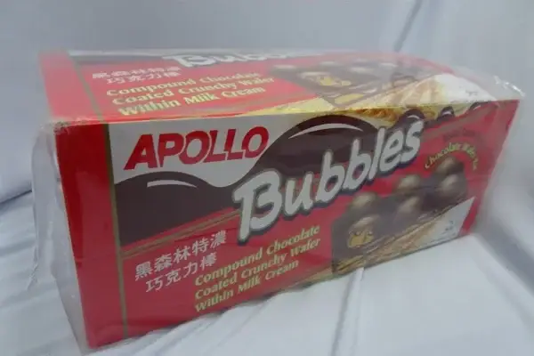 Apollo Bubbles Chocolate Wafer, 24 × 32g