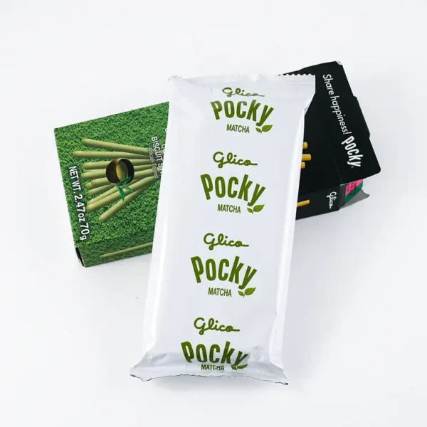 Pocky Matcha Green Tea Cookie Sticks, 70g