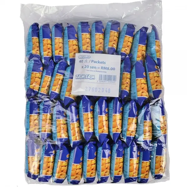 Tam Tam Crab Flavoured Snack, 40 × 20g
