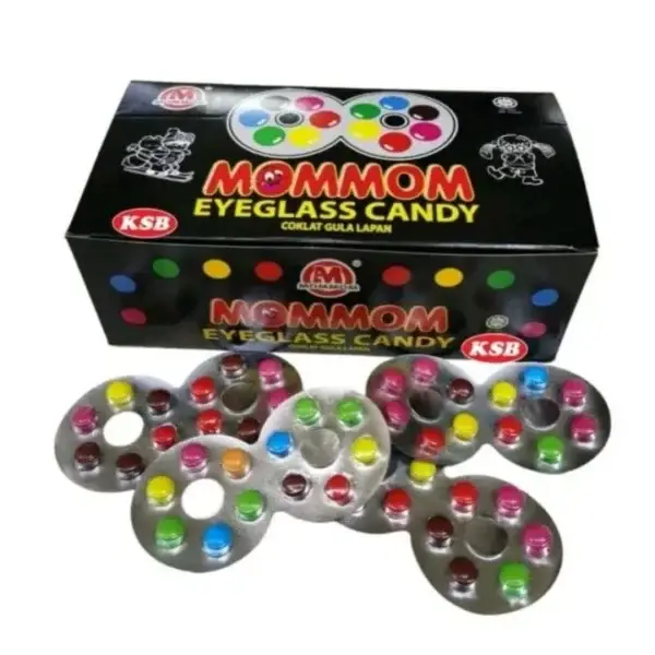 Childhood Mommom Eyeglass Chocolate Candy, 40pcs, 320g
