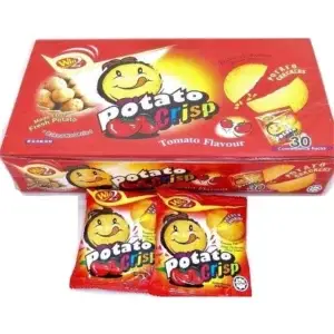 Potato Crisps Assorted Flavours, 30 × 20g