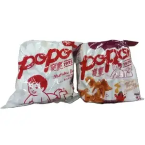PoPo Muruku Ikan Snack – Original & Spicy, 24 × 12g