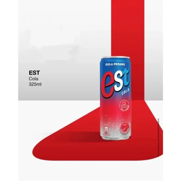 EST Brown Sugar Cola, 12 × 325ml