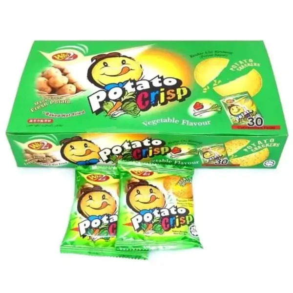 Potato Crisps Assorted Flavours, 30 × 20g