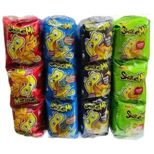 Snek Ku Shoyuemi Crackers, 30 × 14g